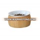 Bamboo pet feeder pet bowl