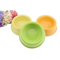 2021 new design different pantone color bamboo fiber dog bowls